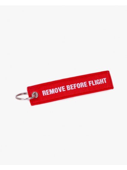red key tag remove before flight privesek na klice eeroplane