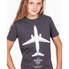 detske tricko s potiskem boeing737 asfalt detail eeroplane