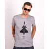 aviation tshirt gripen ash heather eeroplane01