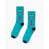 ponozky s letadlem eurofighter typhoon socks eeroplane turquoise02