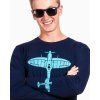 long sleeve aviation tshirt spitfire tricko s dlouhym rukavem navy eeroplane02