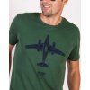 triko s letadlem messerschmitt me262 zelene eeroplane01