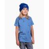 kids gliders tshirt eeroplane tricko s kluzaky modry melir
