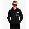 černá mikina se zipem pro pilota kluzáku, značka Eero Plane / Black zip hoodie Glider Pilot, designed and produced by Eero Plane
