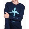 Airbus A320 tričko s letadlem, pánské tričko s dlouhým rukávem, značka Eero Plane / Airbus A320 men t-shirt long sleeve, Eero Plane brand