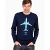 Airbus A320 tričko s letadlem, pánské tričko s dlouhým rukávem, značka Eero Plane / Airbus A320 men t-shirt long sleeve, Eero Plane brand