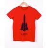 cervene detske tricko s letadlem lockheed blackbird znacka eeroplane