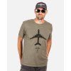mens tshirt airplane antonov an 225 organic cotton eeroplane